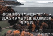 透视麻豆网构建数字社群的秘诀：从用户互动到内容共创打造无缝链接的品牌生态