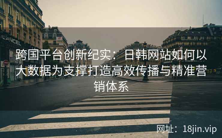 跨国平台创新纪实：日韩网站如何以大数据为支撑打造高效传播与精准营销体系