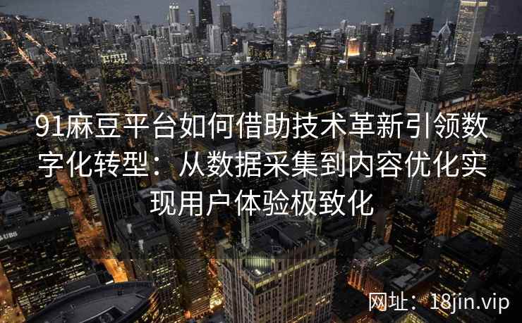 91麻豆平台如何借助技术革新引领数字化转型:从数据采集到内容优化实现用户体验极致化 91麻豆平台如何借助技术革新引领数字化转型:从数据采集到内容优化实现用户体验极致化